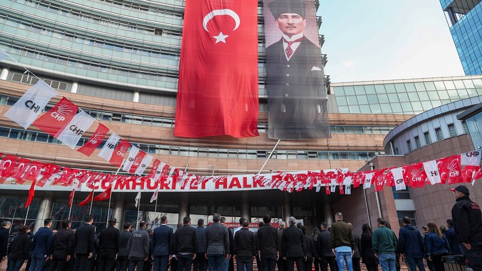 Atat&uuml;rk, CHP Genel Merkezinde Anıldı
