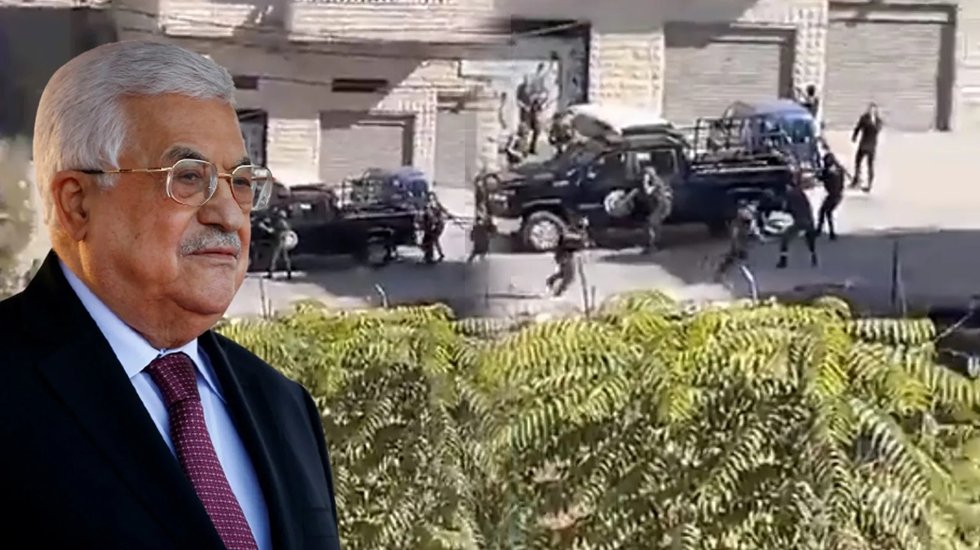 Filistin Devlet Başkanı Abbas'ın konvoyu vuruldu