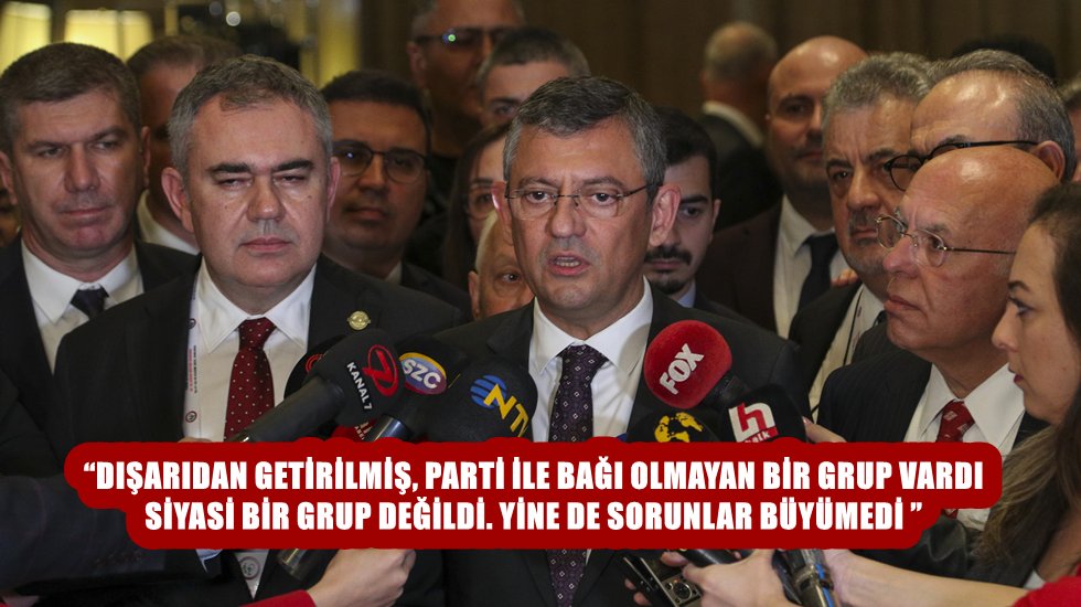 &Ouml;zg&uuml;r &Ouml;zel: &ldquo;Kurultayda stres bekliyordum. Fakat gerginlik ve kavga olmadı&rdquo;