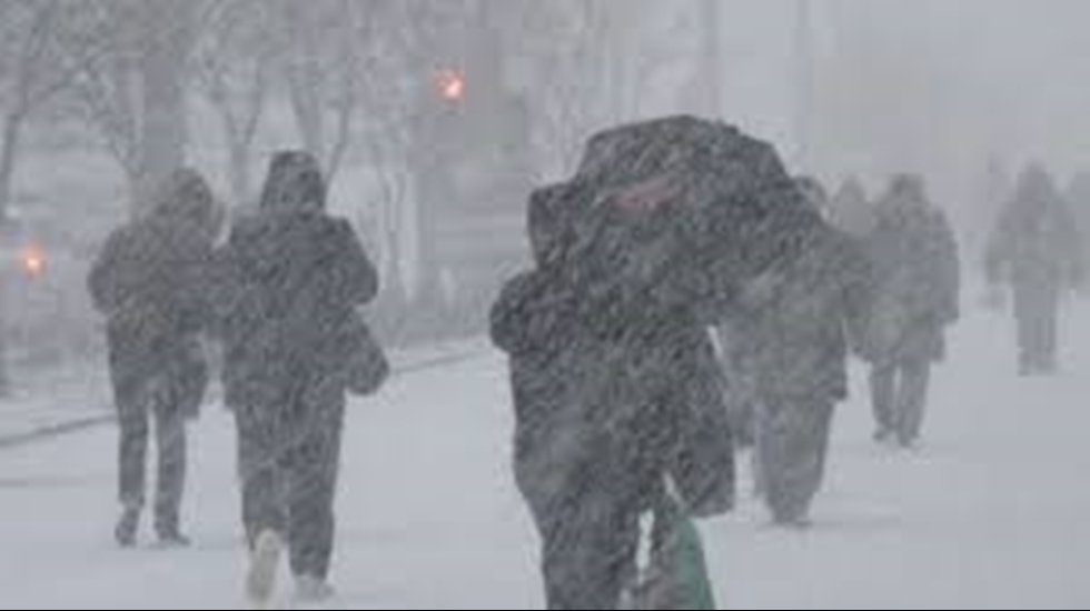 Sağanak, kar, şiddetli r&uuml;zgar hepsi bir arada!