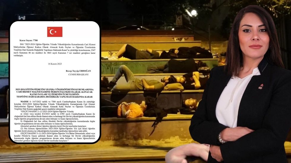 ZP&rsquo;li Aslan&rsquo;dan Gazze&rsquo;li &ouml;ğrencilerin &uuml;cretsiz eğitimine sert tepki: &ldquo;Yine vatan evlatları ikinci planda bırakıldı&rdquo;