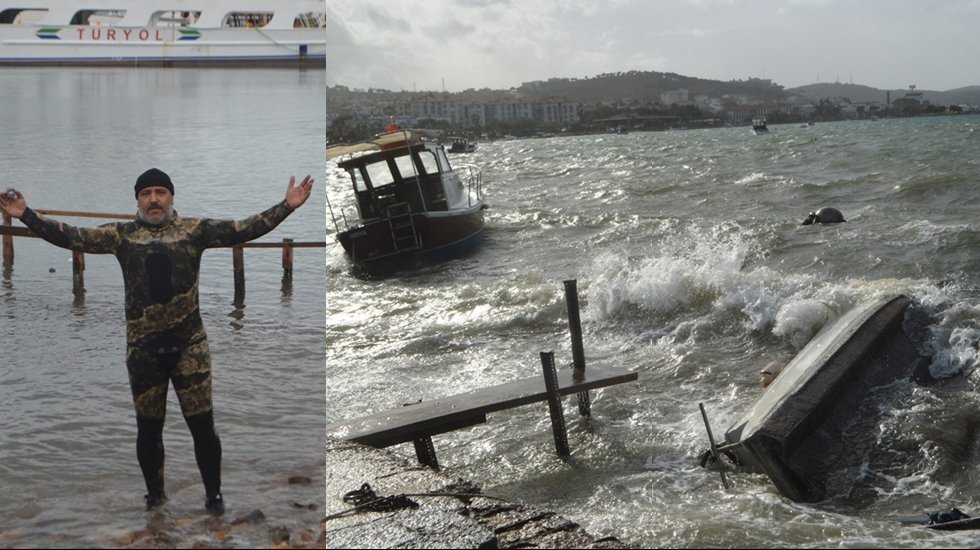 Ayvalıklı balık&ccedil;ılardan &ldquo;barınak&rdquo; isyanı