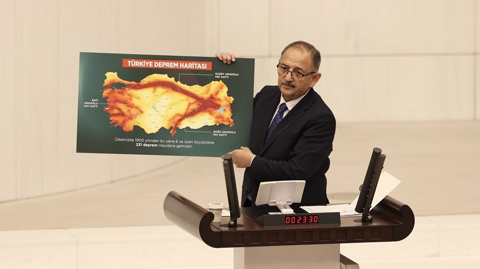 Bakan &Ouml;zhaseki: Bundan sonra hangi belediye izin verirse versin asla ve asla fay hatları &uuml;zerinde bir yapılaşmaya izin vermeyeceğiz