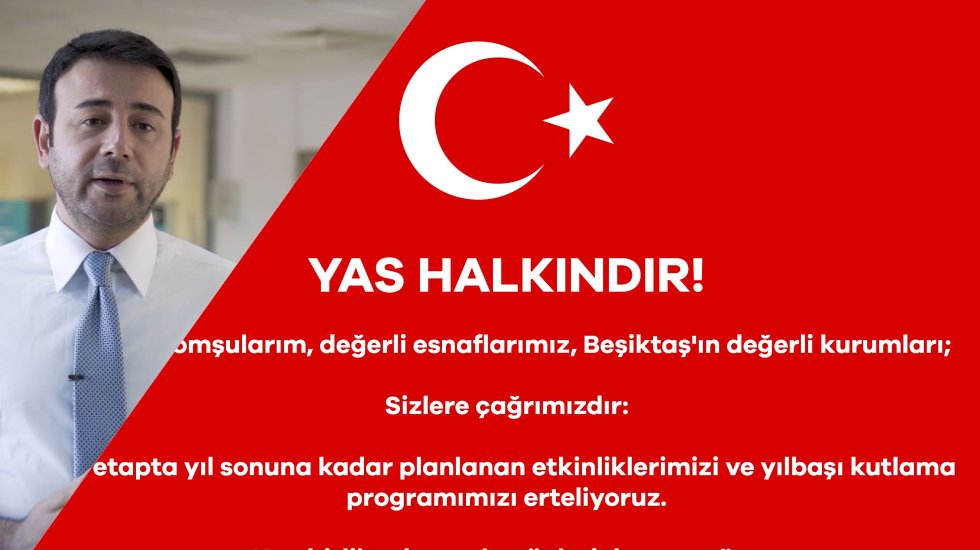 Beşiktaş&rsquo;ta yeni yıl dahil t&uuml;m etkinlik ve kutlamalar iptal edildi!