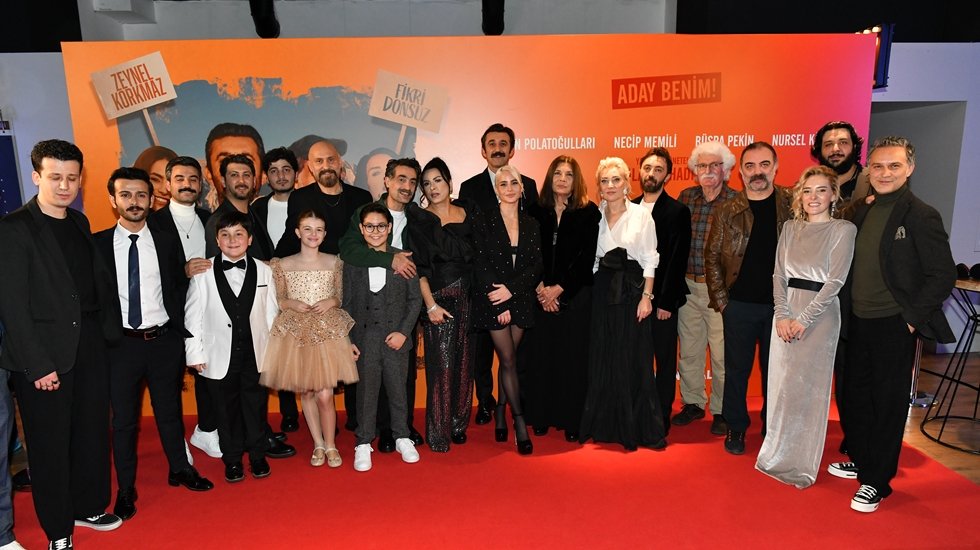 Yılın komedisi ‘Başkan’ filminin gala gecesi önceki gün yapıldı.