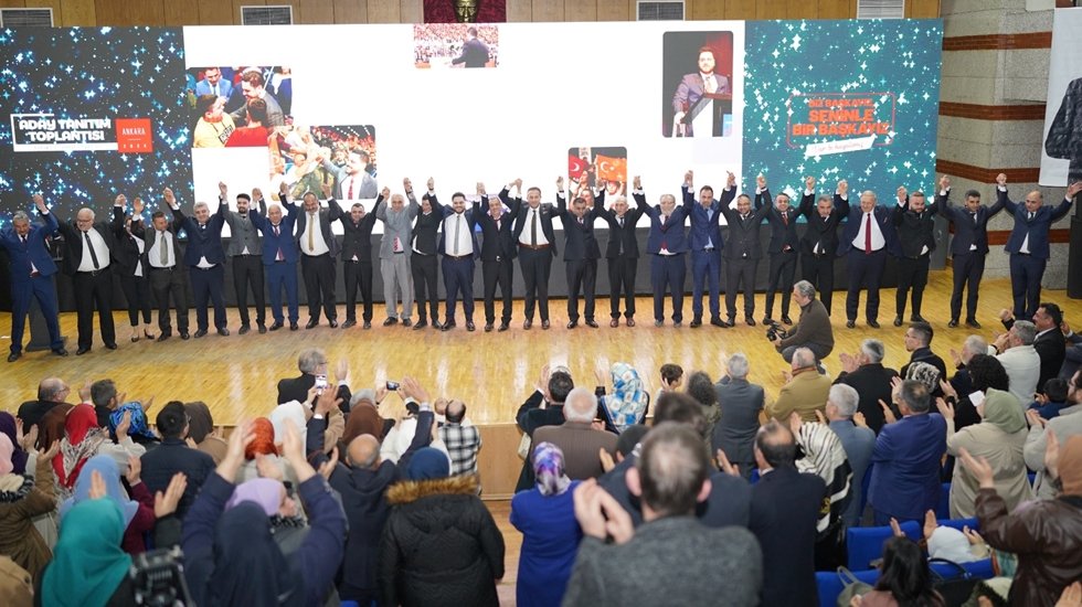 BTP Ankara&rsquo;da 24 il, 130 il&ccedil;e adayını tanıttı...