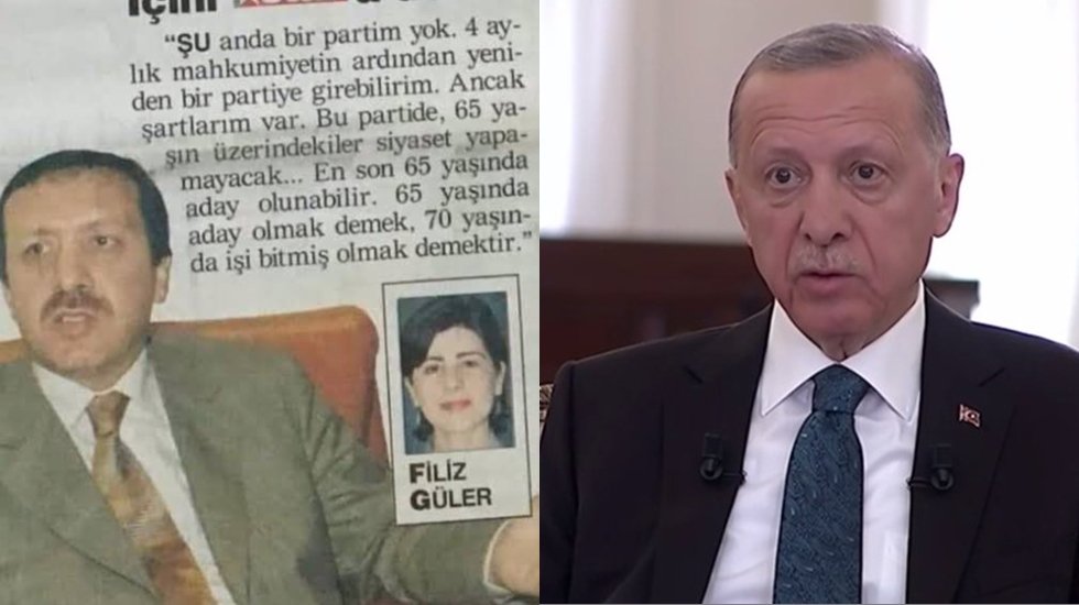 Bug&uuml;n 70 yaşına basan Erdoğan'ın Erbakan'a s&ouml;ylediklerini arşiv unutmadı: : 'Yaş 70, iş bitmiş!'