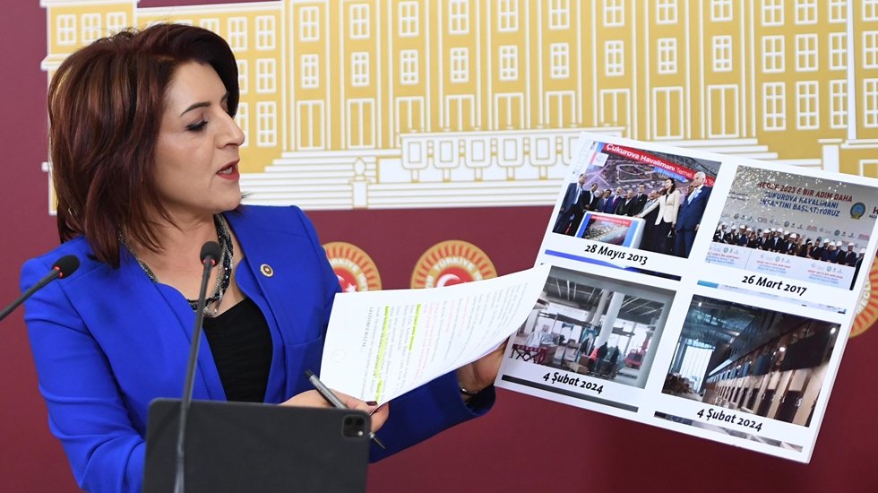 &Ccedil;ukurova Havalimanı 8 Ulaştırma Bakanı g&ouml;ren ve bitirilemeyen proje olarak rekor kırdı...