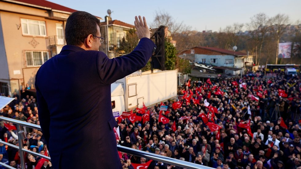 İmamoğlu: 2019'da onlara d&uuml;nyayı dar ettiniz. Sizlere helal olsun.