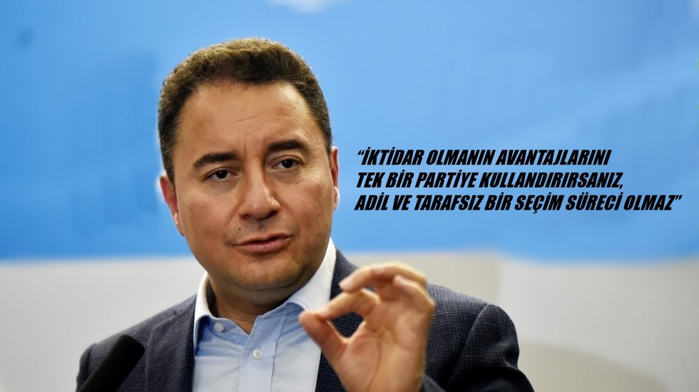 Ali Babacan, bakanların se&ccedil;im &ccedil;alışmalarına katılmasıyla ilgili konuştu&hellip;