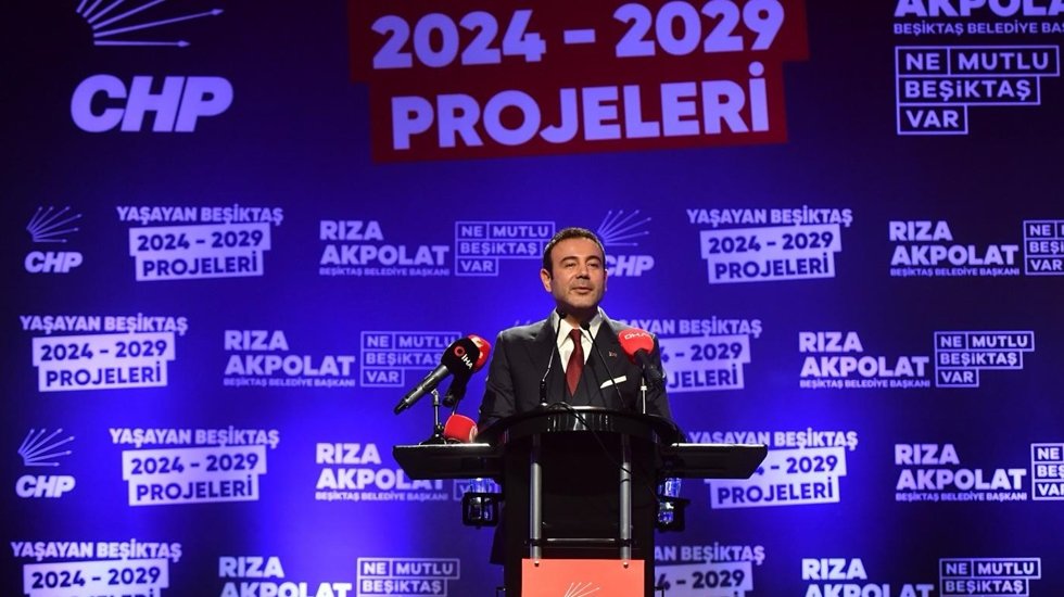 Beşiktaş Belediye Başkanı Rıza Akpolat Proje Tanıtım Toplantısı Düzenledi