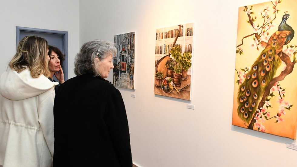 ‘Küçükçekmece sanat atölyeleri buluşmaları’ Sefaköy Galeri Küp’te