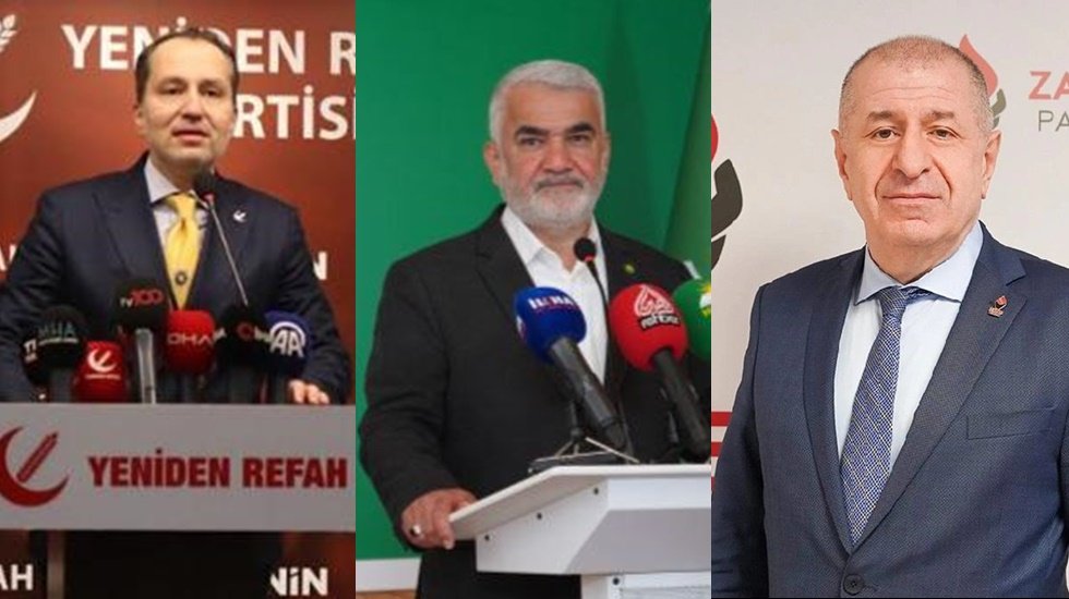 &ldquo;YRP, Zafer Partisi ve H&Uuml;DA PAR&rsquo;ın se&ccedil;imlerin s&uuml;rpriz partileri olacak&rdquo; iddiası...