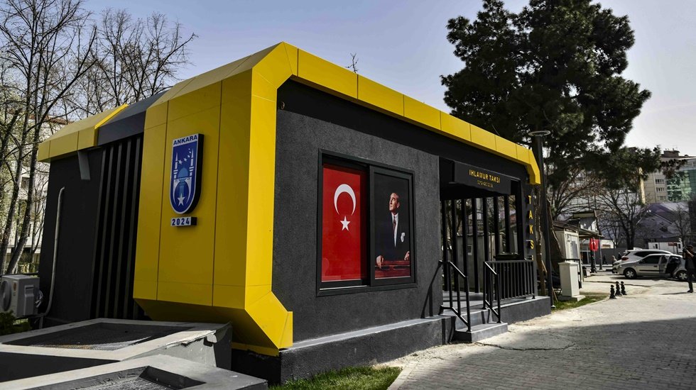 Ankara&rsquo;ya modern taksi durakları&hellip;