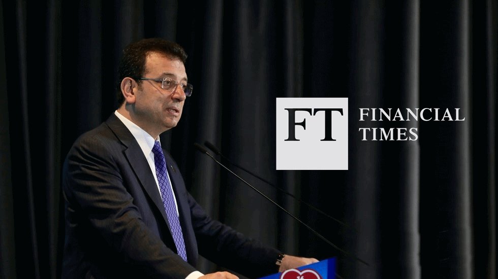 Financial Times'a konuşan İmamoğlu: 'Bu sadece İstanbul se&ccedil;imi değildi'