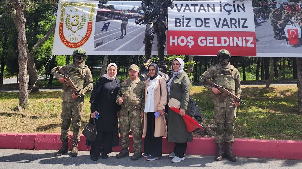 Beyoğlu’nda askerlik çağına gelmiş engelli bireyler vatani görevini yerine getirdi...