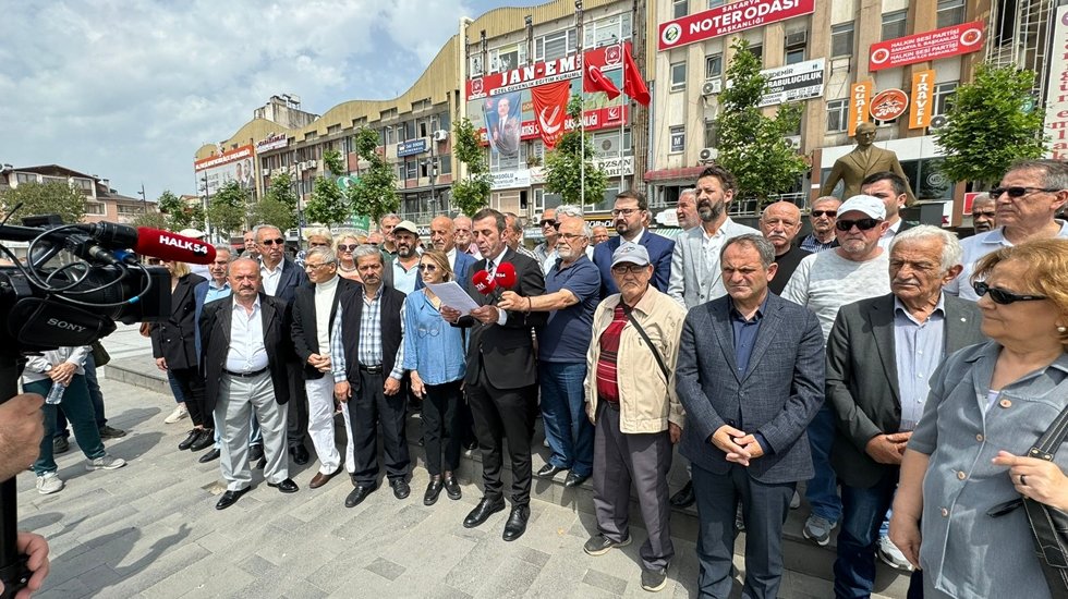 CHP Sakarya örgütünden 'Büyük Emekli Mitingi'ne çağrı