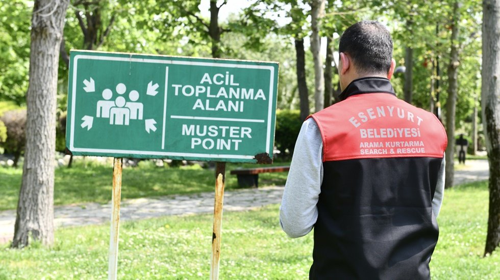 Esenyurt belediyesi olası afetlere hazırlanıyor