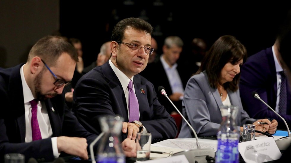 İmamoğlu Avrupa Beledı̇ye Başkanları Zı̇rvesı̇'nde konuştu...