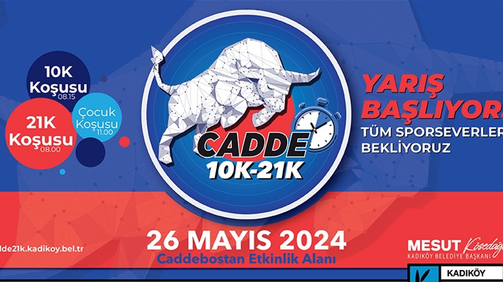 Kadıköy’de Cadde 10K-21K koşuları için geri sayım başladı