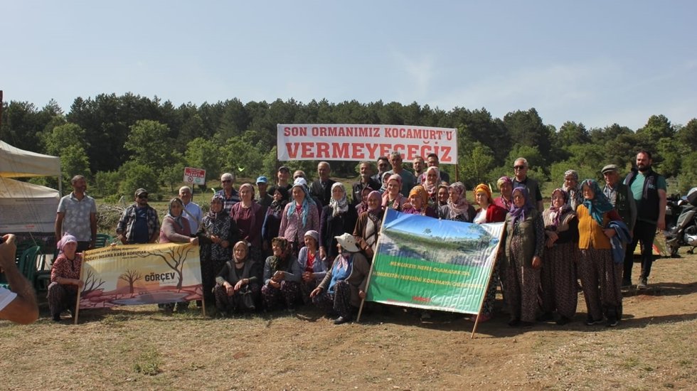 Köylüler ayakta: "Son ormanımız Kocamurt'u vermeyeceğiz"