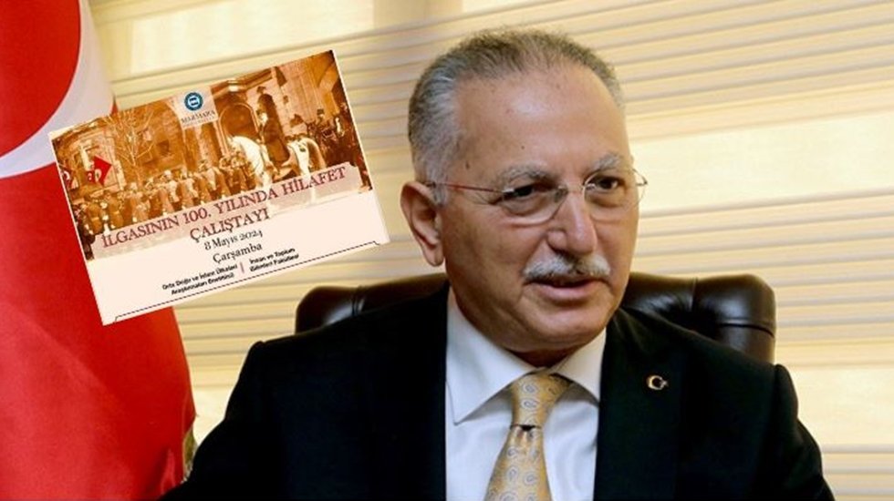 Marmara &Uuml;niversitesi&rsquo;ndeki hilafet &ccedil;alıştayına tepki: Laiklik kırmızı &ccedil;izgimizdir