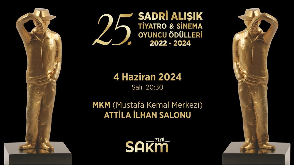 “Sadri Alışık Tiyatro ve Sinema Oyuncu Ödülleri’ 4 Haziran'da sahiplerini bulacak...