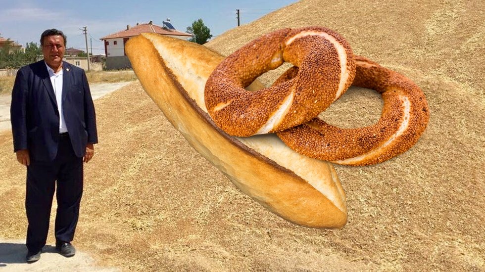 100 gram simit 15 TL&rsquo;ye satılırken 1 kilo buğdayın kilosu 9.25 TL...