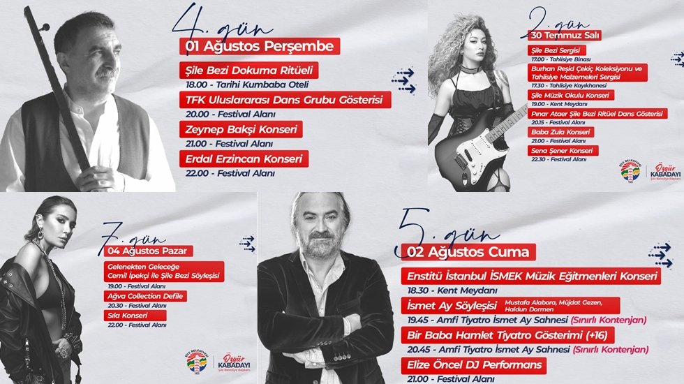 35. Uluslararası Şile Bezi Kültür ve Sanat Festivali başlıyor...