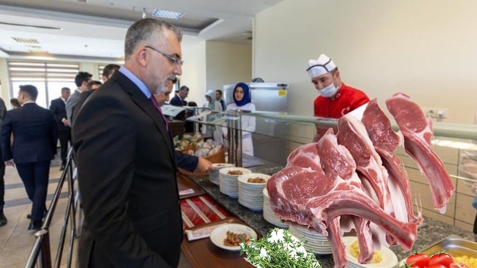 &Ccedil;alışma Bakanlığı&rsquo;nın mutfağına 17 ton pirzola&hellip;