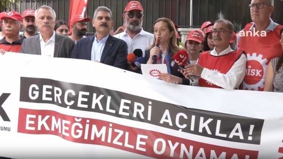 DİSK: &ldquo;Enflasyon patrona yarıyor, iş&ccedil;iyi ise yoksullaştırıyor&rdquo;