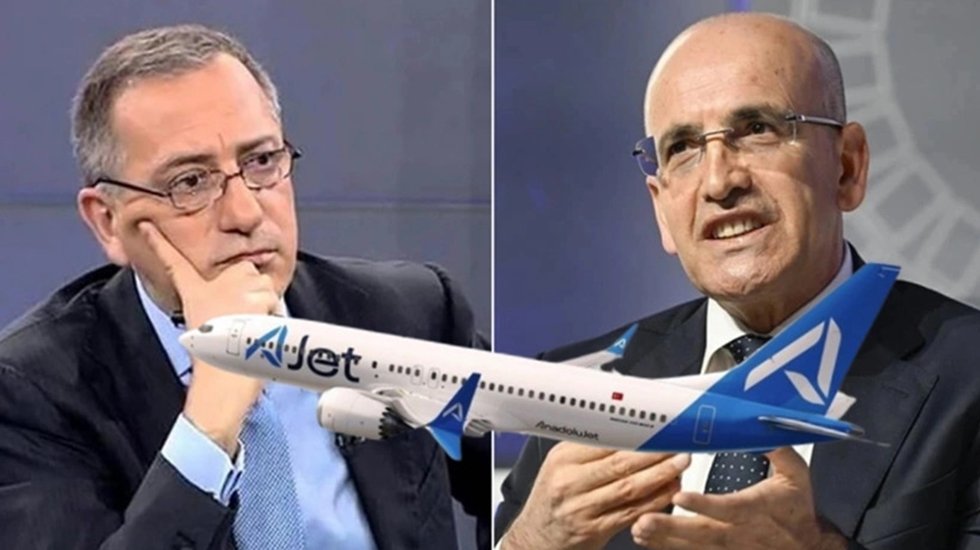 Fatih Altaylı'ya Mehmet Şimşek'ten 'AJet' yanıtı