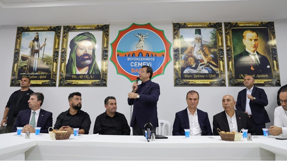 İmamoğlu, Alevi vatandaşların Muharrem matemi lokmasına ortak oldu...