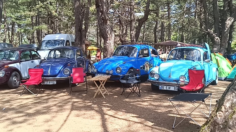 Vosvos tutkunları Bilecik'teki K&uuml;&ccedil;&uuml;kelmalı Tabiat Parkı'nda buluştu