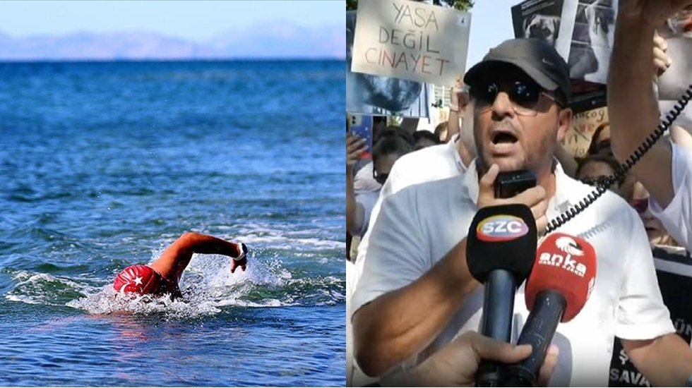 Milli y&uuml;z&uuml;c&uuml;n&uuml;n 'katliam yasası' protestosu devam ediyor