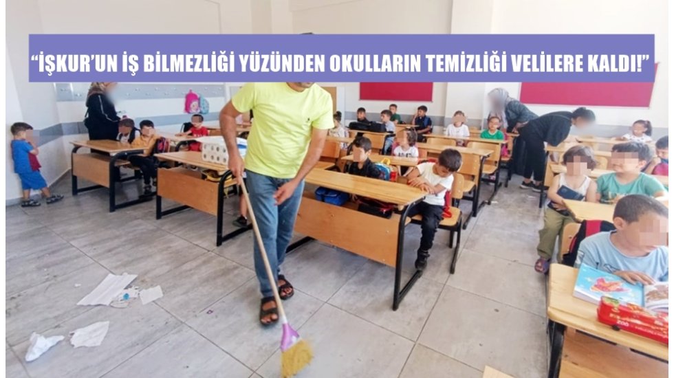 Okulların temizliği velilere kaldı!&rdquo;