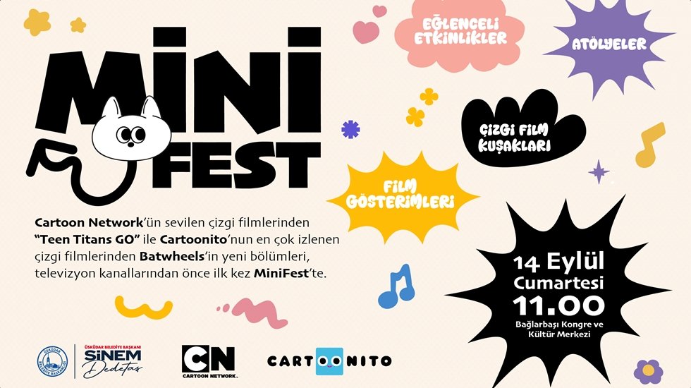 Üsküdar’da çocuklar ve gençler için “Mini Fest” başlıyor