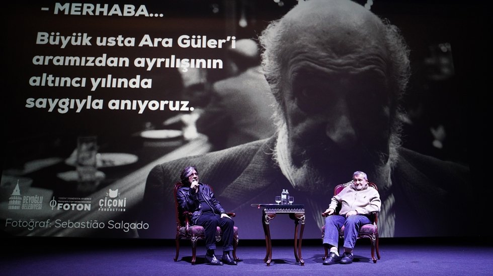 Ara Güler ölümünün 6. Yılında Beyoğlu’nda Anıldı