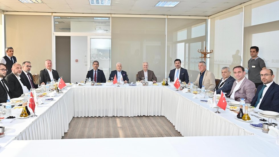 Belediye başkanları Bursa için buluştu...