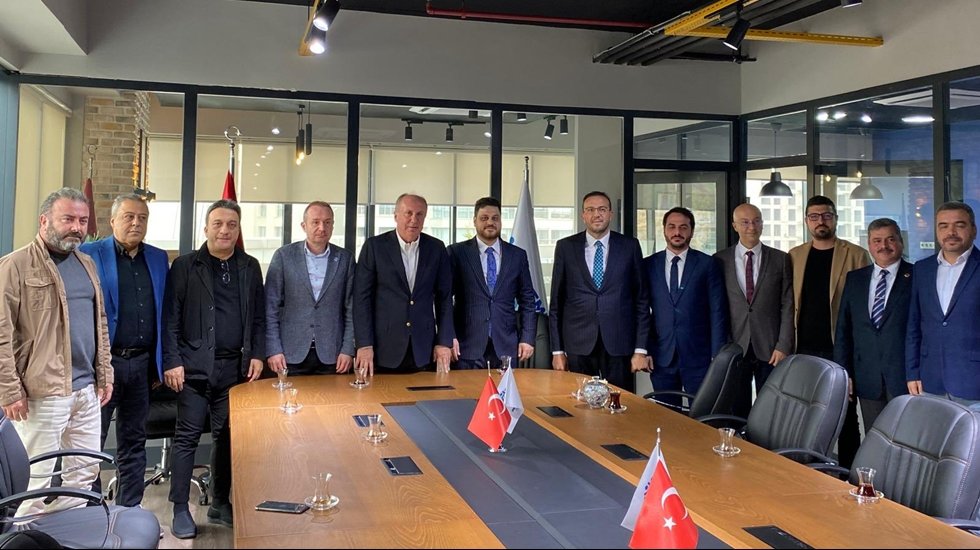 H&uuml;seyin Baş, Muharrem İnce ve Vecdet &Ouml;z ile bir araya geldi