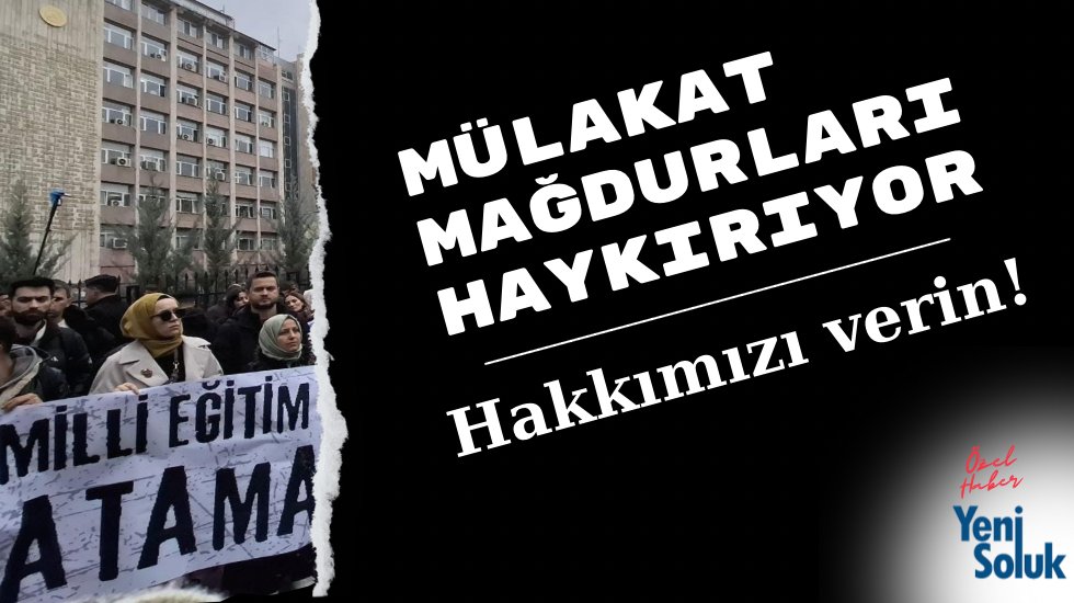 M&uuml;lakat mağduru &ouml;ğretmenler haykırıyor: "Hakkımızı verin"