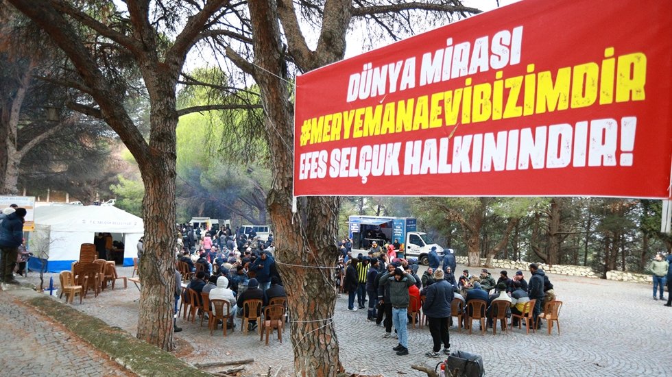Meryem Ana Evi’ne ‘çilingirli’ tahliye