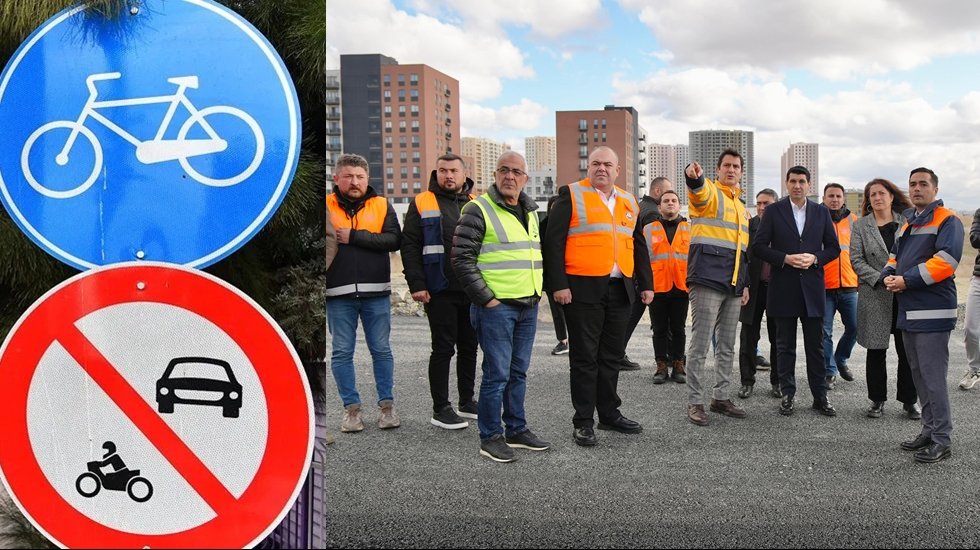 Avcılar’ın ilk bisiklet yolu Tahtakale’de yapılıyor