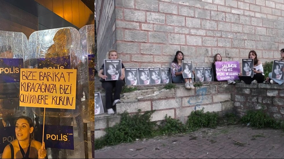 Edirnekapı surlarında katledilen kadınları protesto eden &ouml;ğrencilere soruşturma...