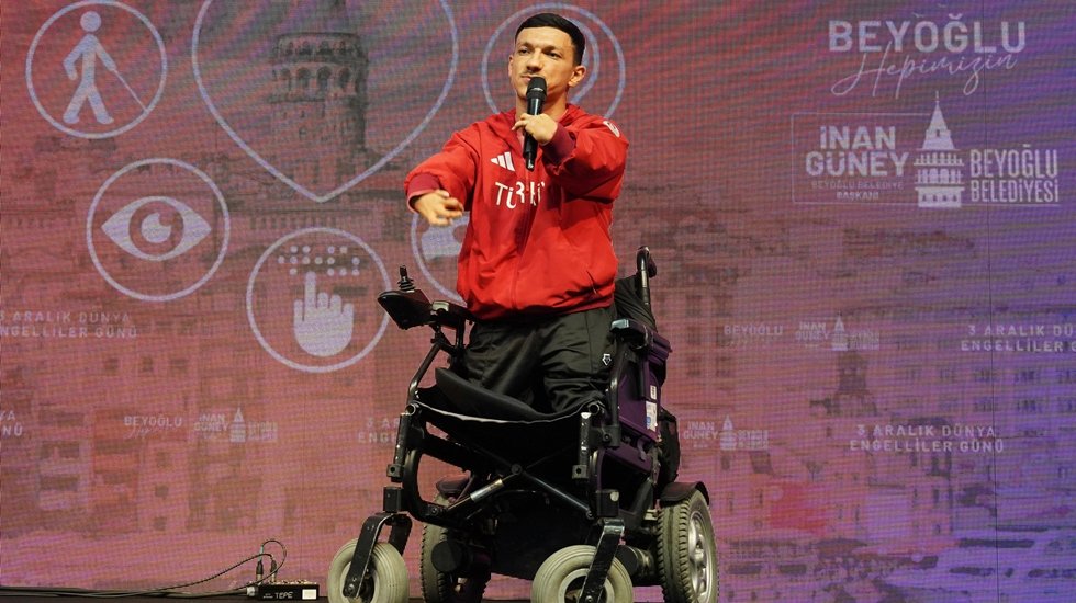 Engelli Milli Sporcu Umut Ünlü’den Engelliler Günü Mesajı...