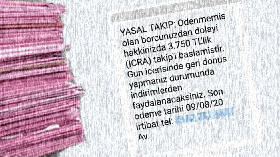 "SMS ile icra dolandırıcılığı" son d&ouml;nemde rekor seviyede artış g&ouml;sterdi...