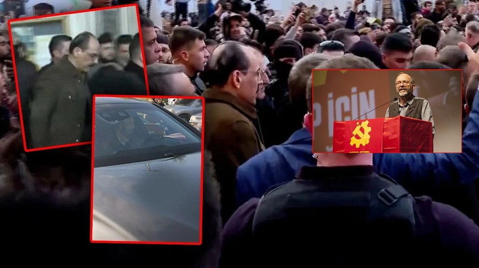 Ter&ouml;rist dedikleri Colani'nin İbrahim Kalın'a makam şof&ouml;rl&uuml;ğ&uuml; yapmasına TKP'li Okuyan'dan tepki...