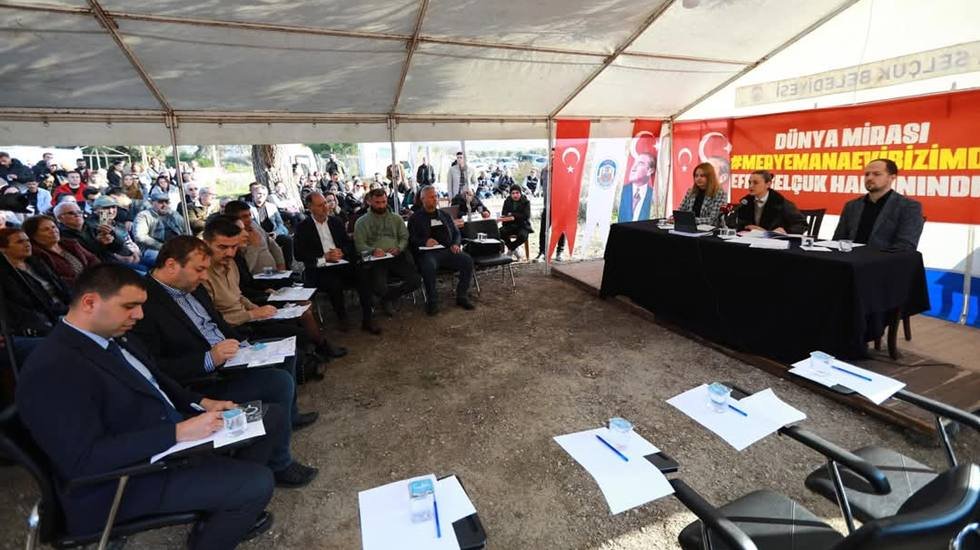 Meryem Ana Evi mücadelesi sürüyor: Yılın ilk meclisi nöbet alanında!