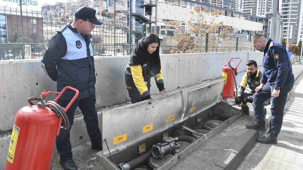 ABB, yangın riskine karşı akaryakıt istasyonlarını denetliyor