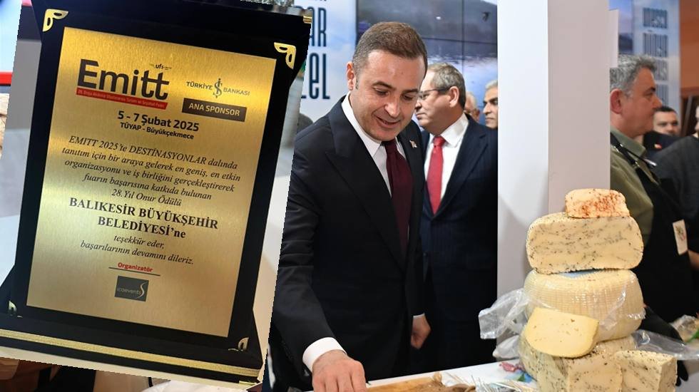 Balıkesir büyükşehir belediyesi, EMITT’ten ödülle döndü